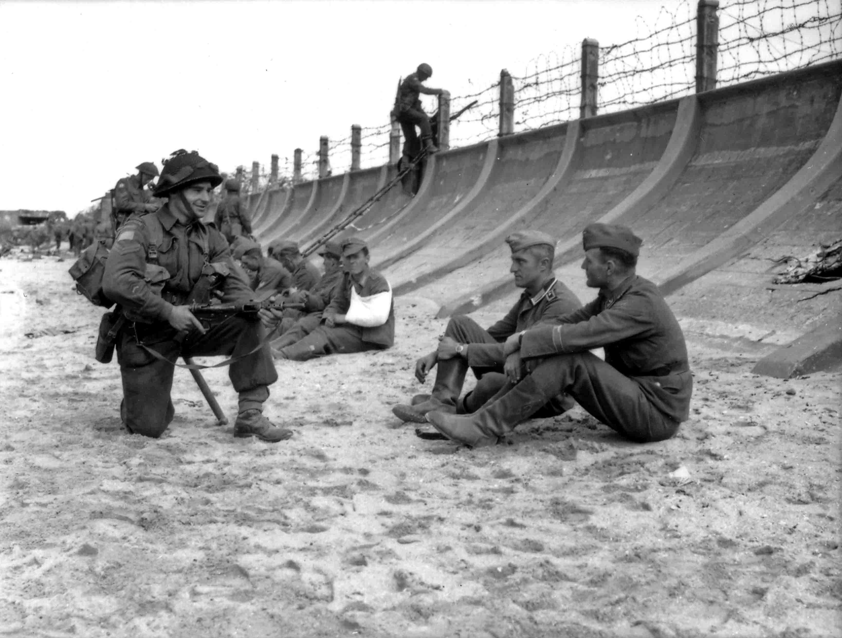 Allied Soldiers on Juno Beach